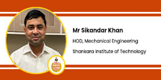 Shankara Institute of Technology, Jaipur, HOD - Mechanical Engineering : Mr. Sikandar Khan Interview